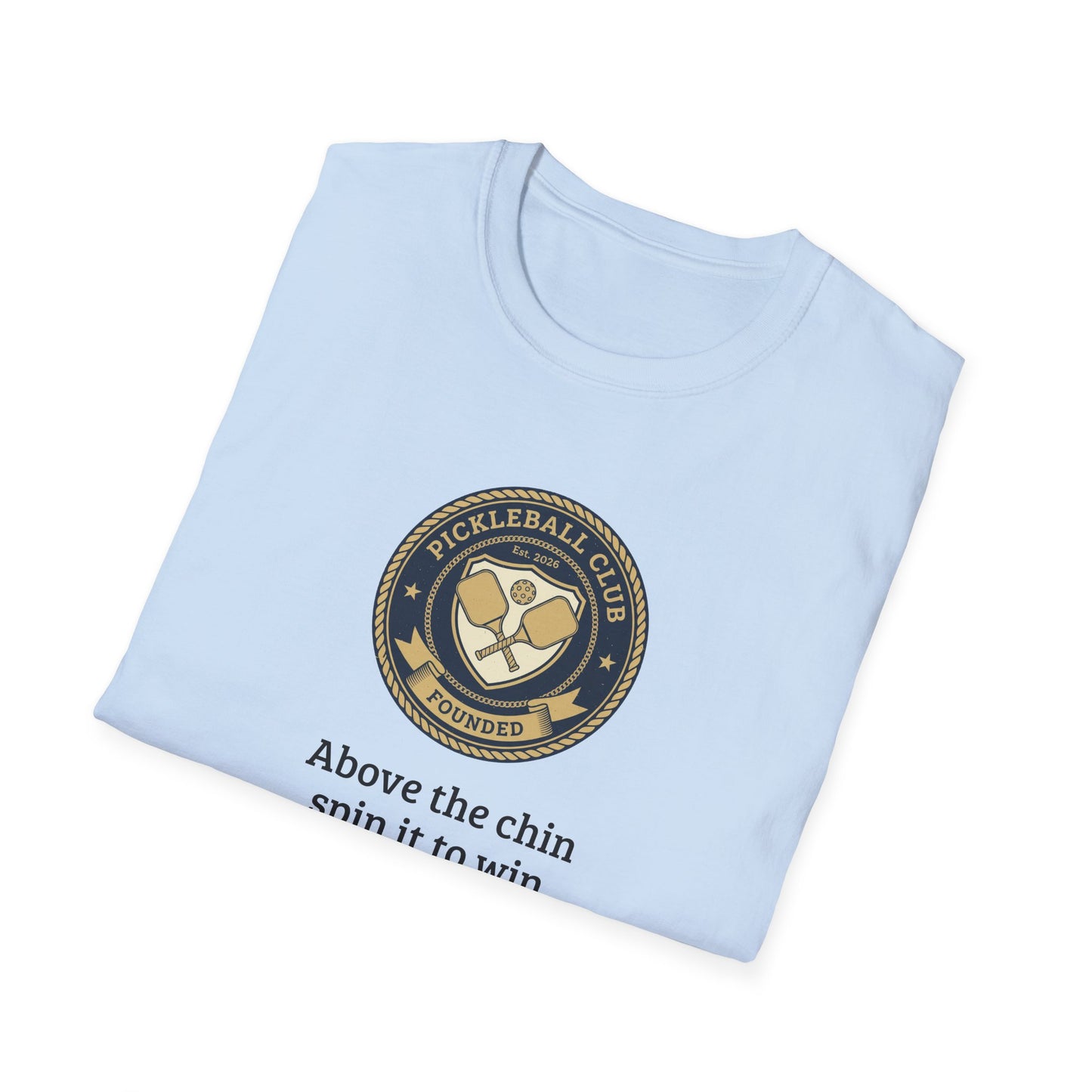 Pickleball Unisex Softstyle T-Shirt - 100% Cotton