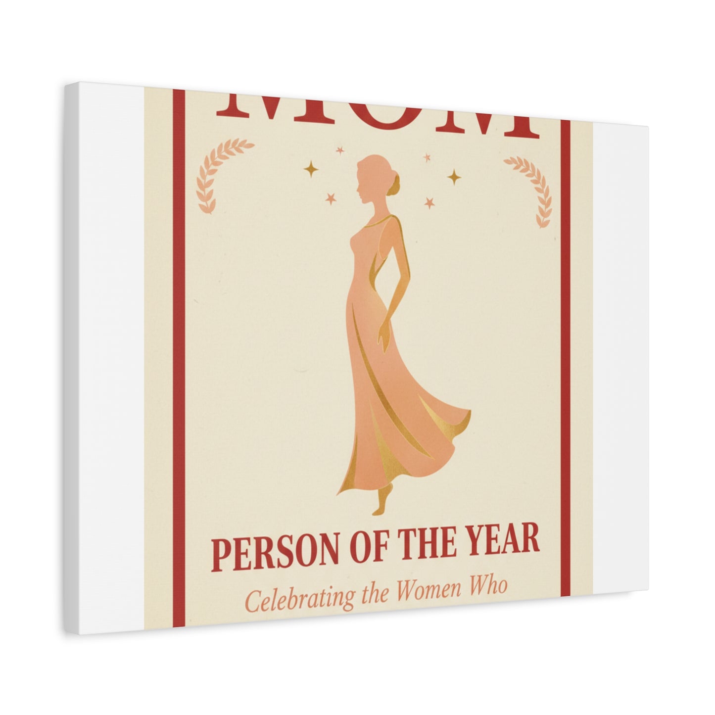 Mom: Person of the Year — Mother's Day Matte Canvas Wall Art