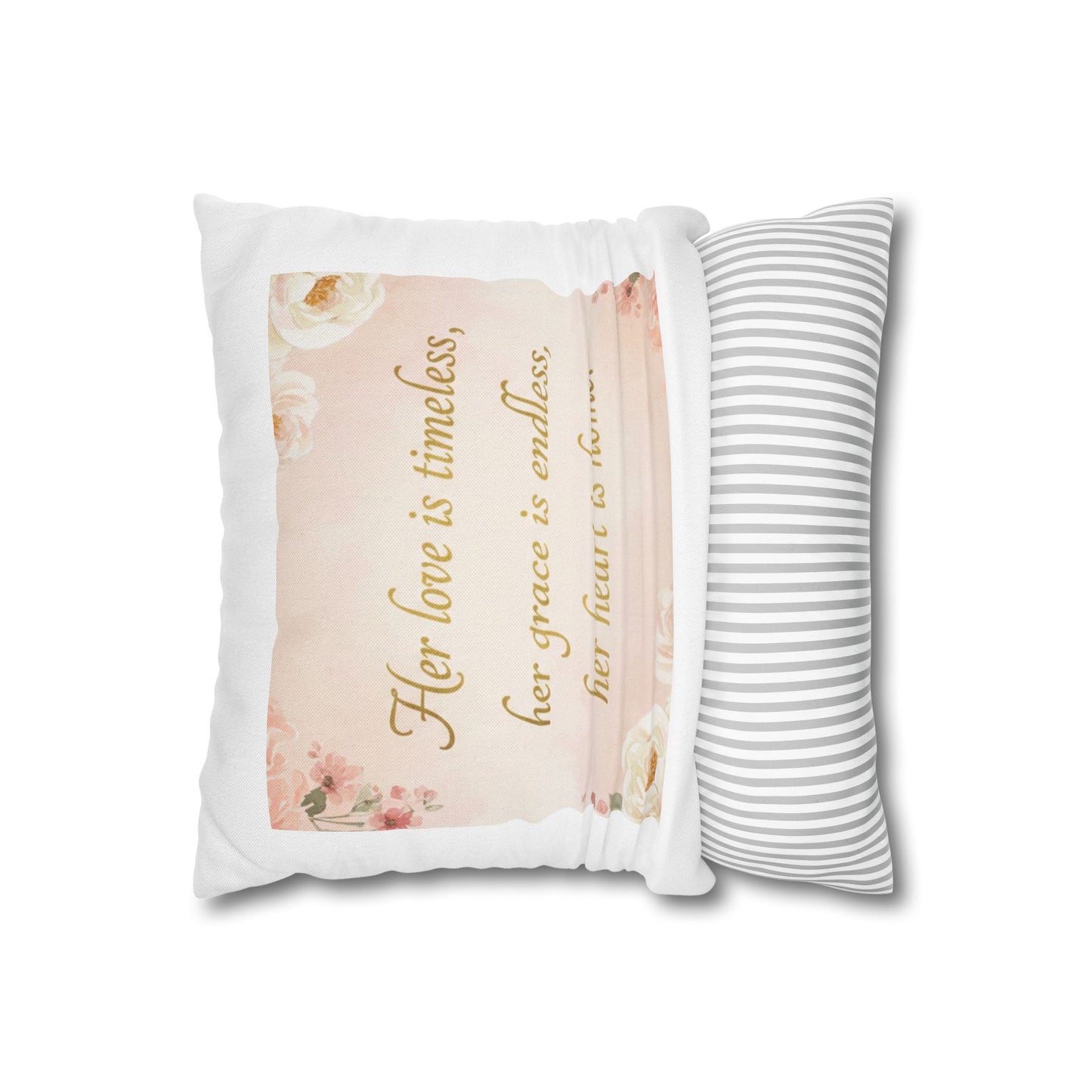 Her Love is Timeless — Mother's Day Decorative Pillowcase