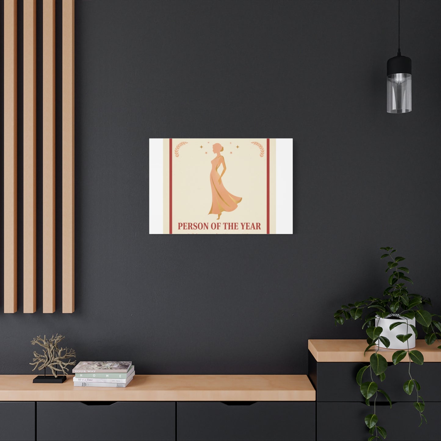 Mom: Person of the Year — Mother's Day Matte Canvas Wall Art