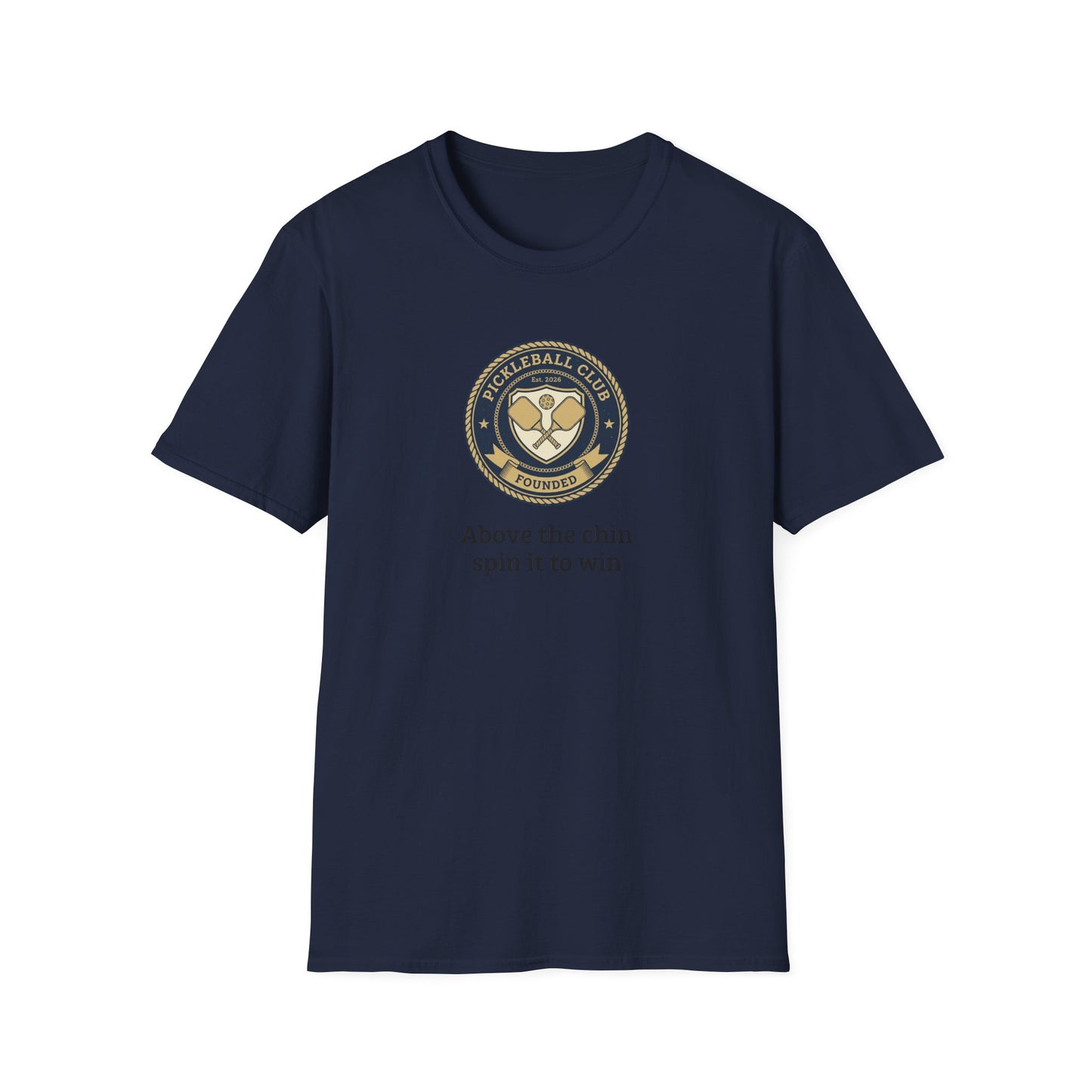Pickleball Unisex Softstyle T-Shirt - 100% Cotton