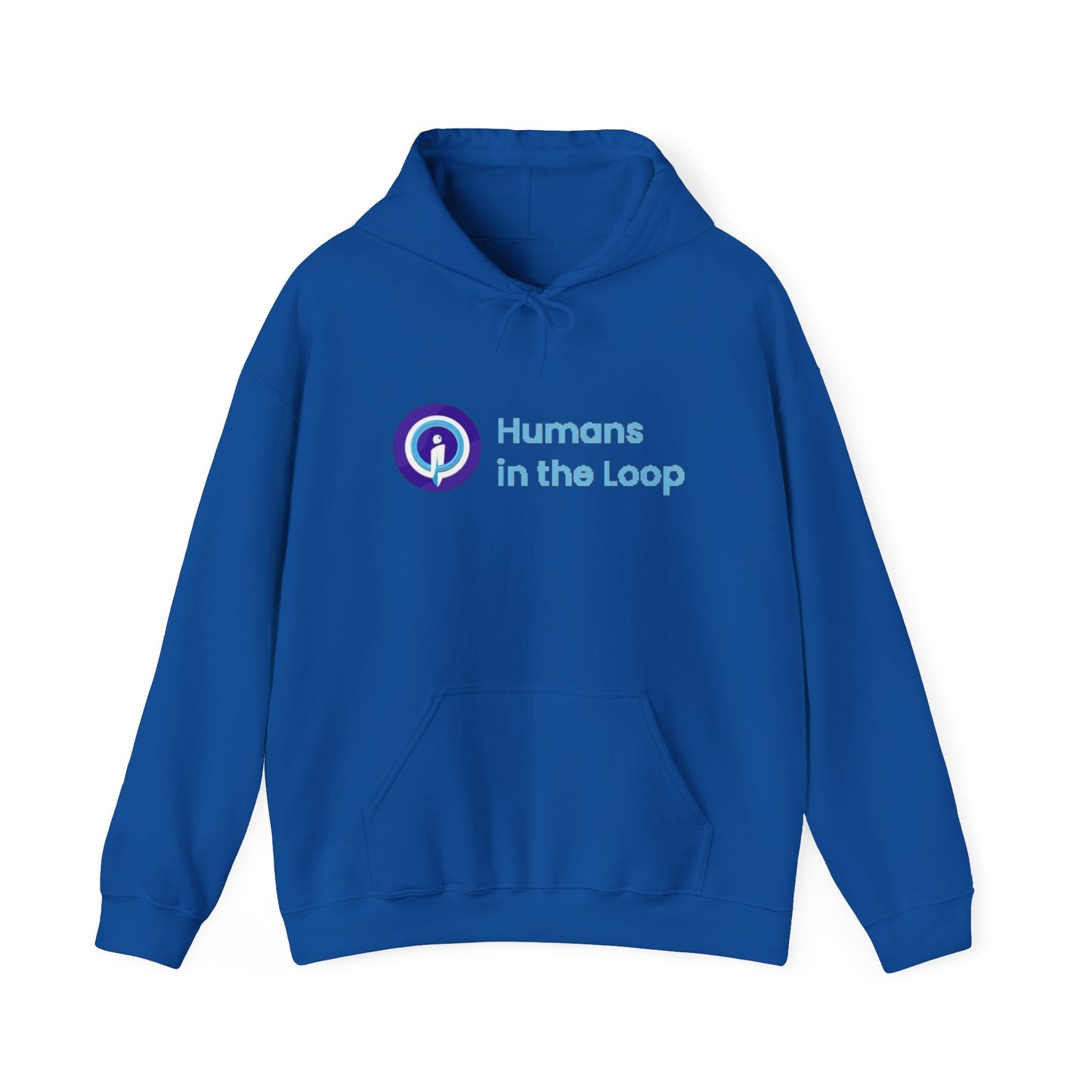 "Humans in the Loop" Heavy Blend Hoodie - Unisex