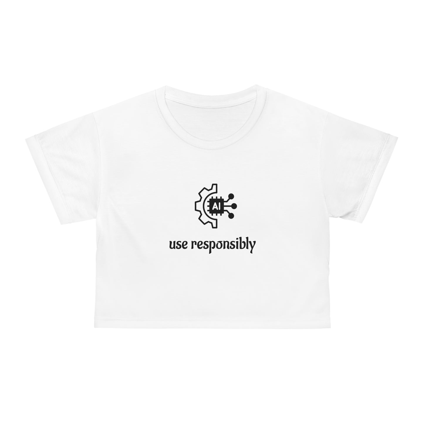Lightweight Print Crop Top