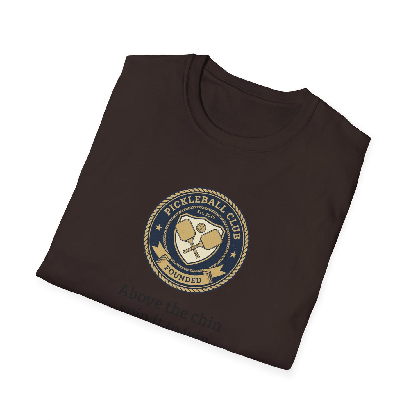 Pickleball Unisex Softstyle T-Shirt - 100% Cotton