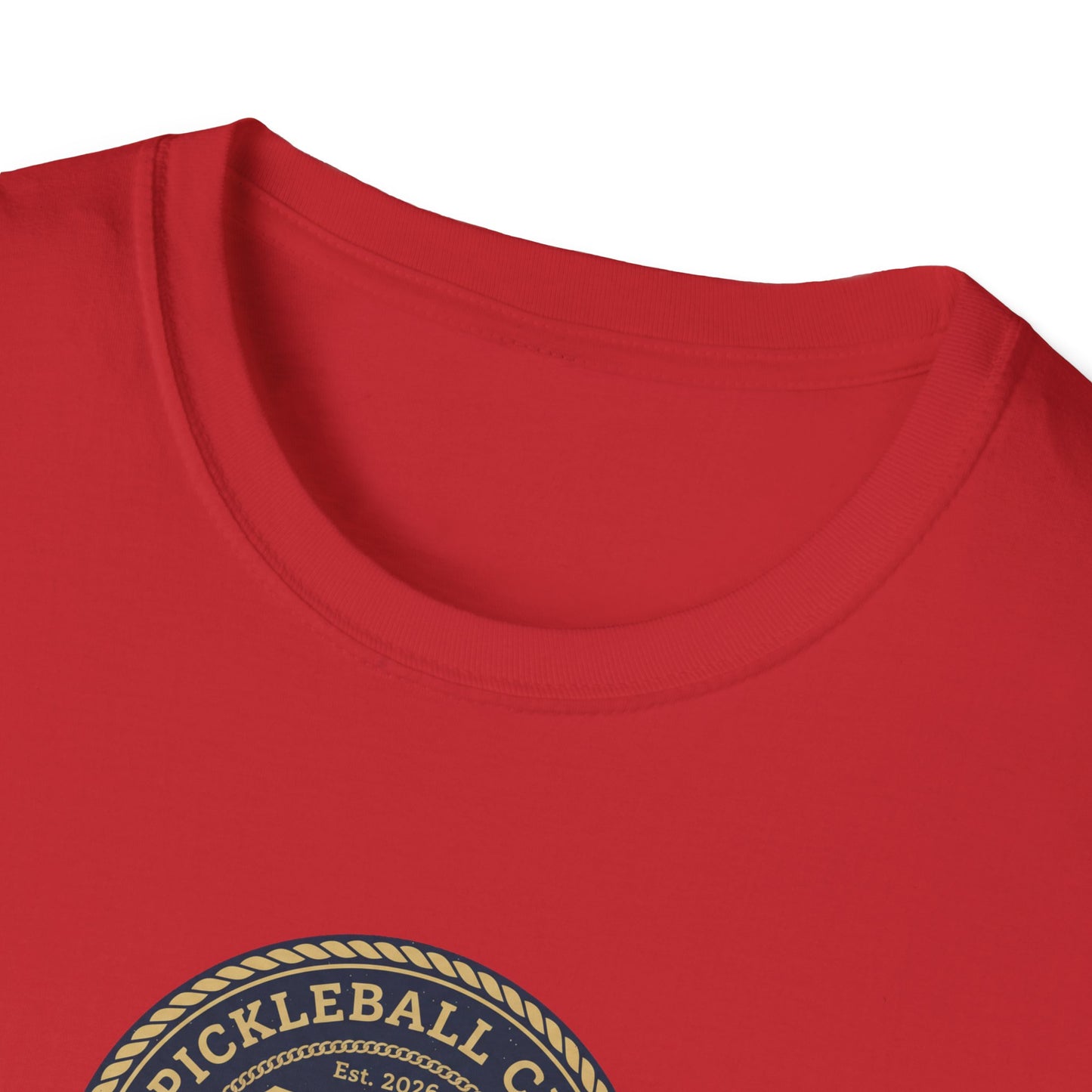 Pickleball Unisex Softstyle T-Shirt - 100% Cotton