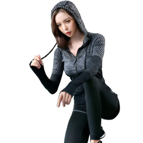 Yoga Wear Sports Jacket Cardigan Zipper