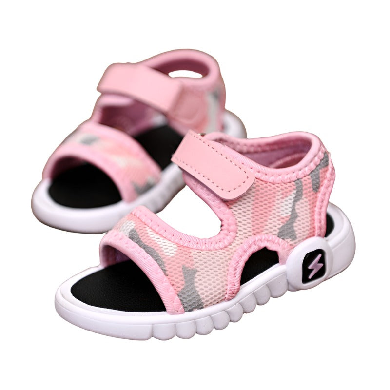 Children Fashion Lightweight Soft Flat Sandals