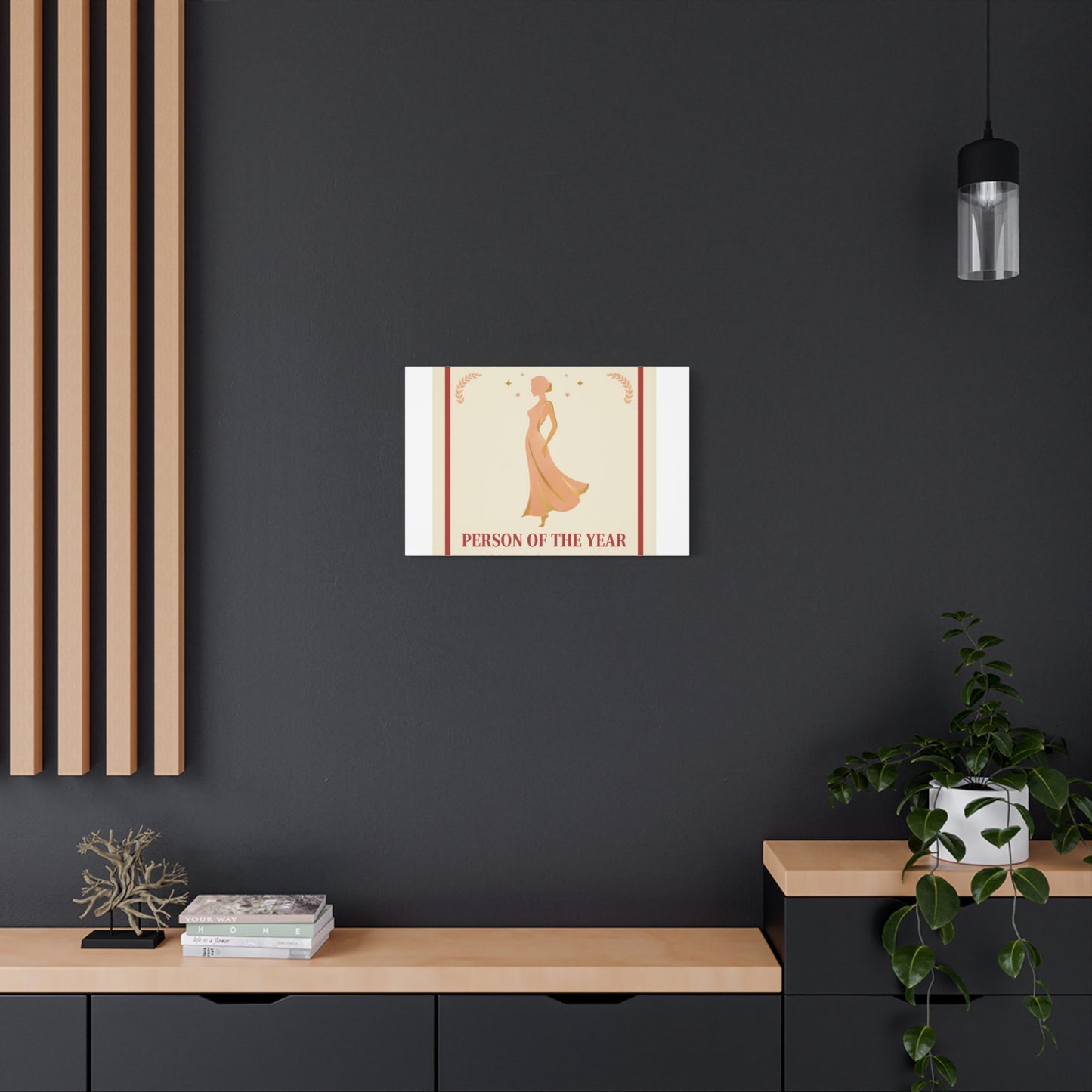 Mom: Person of the Year — Mother's Day Matte Canvas Wall Art