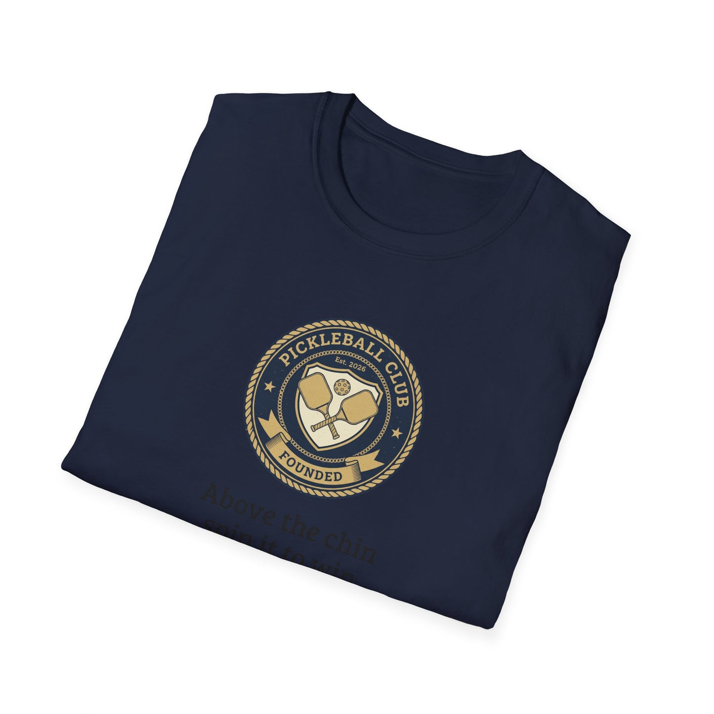 Pickleball Unisex Softstyle T-Shirt - 100% Cotton