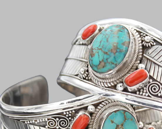 Turquoise Pattern Bracelet