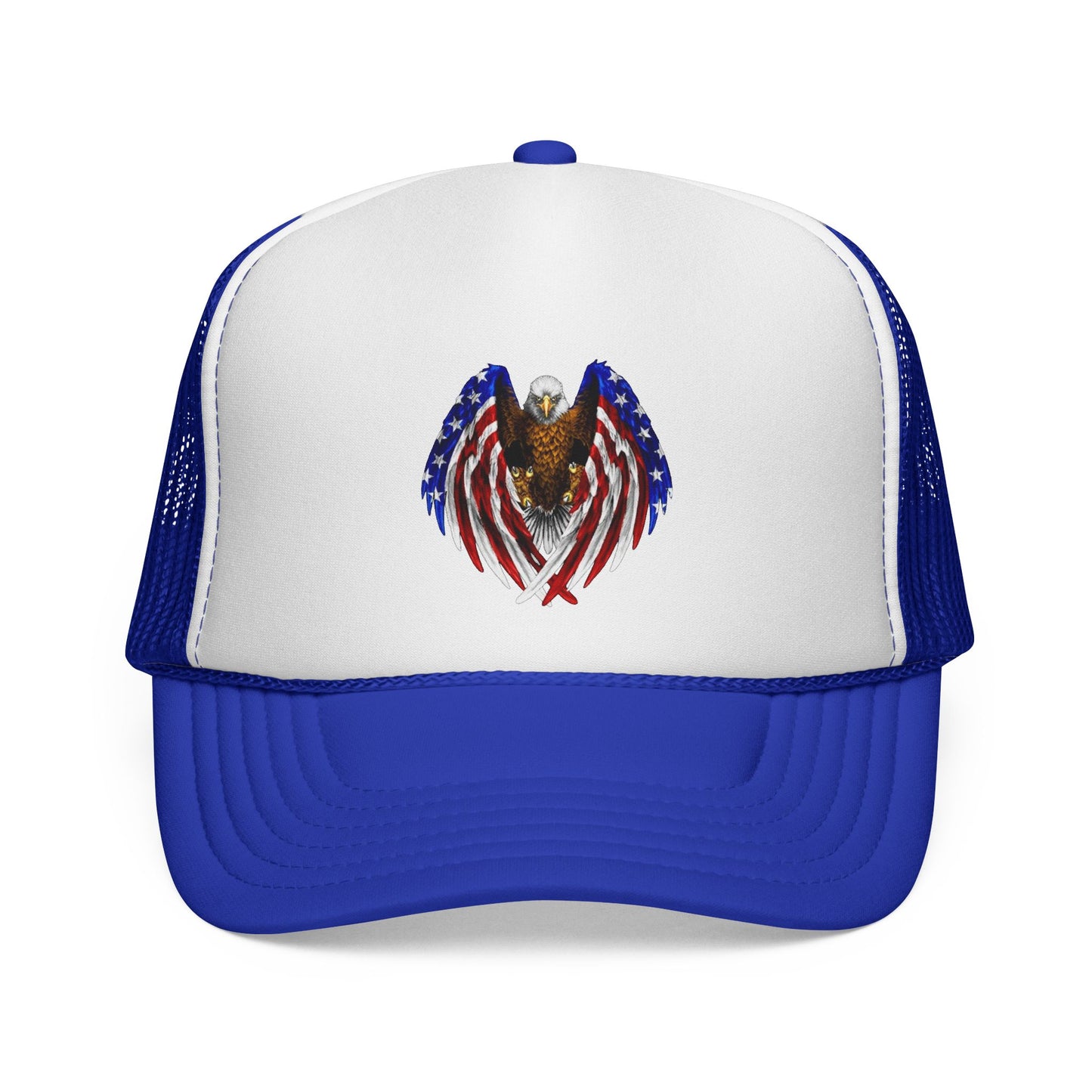 USA Flag Eagle Trucker Caps