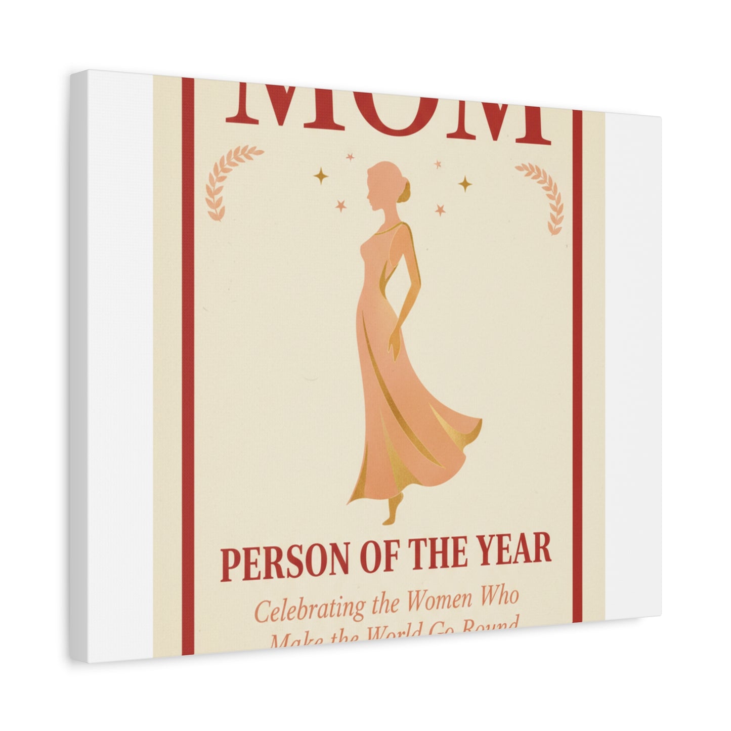 Mom: Person of the Year — Mother's Day Matte Canvas Wall Art