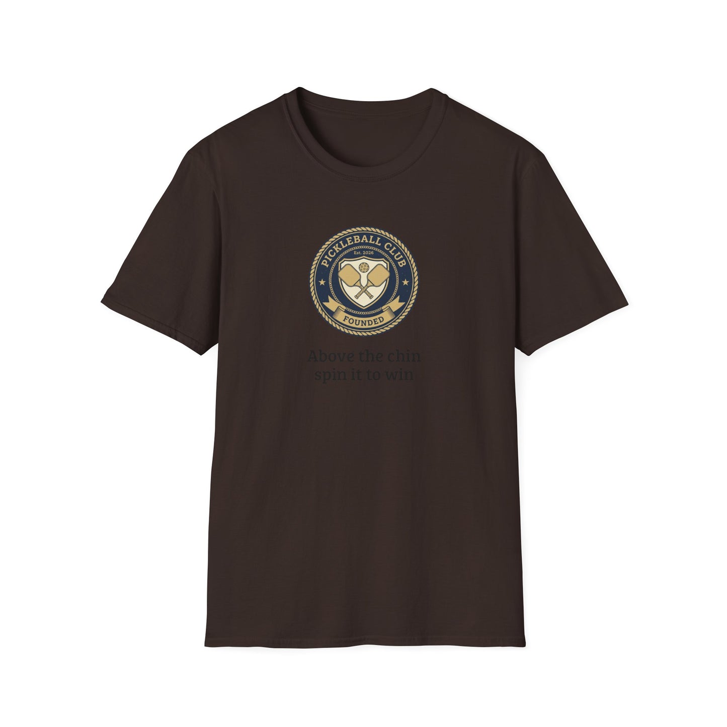 Pickleball Unisex Softstyle T-Shirt - 100% Cotton
