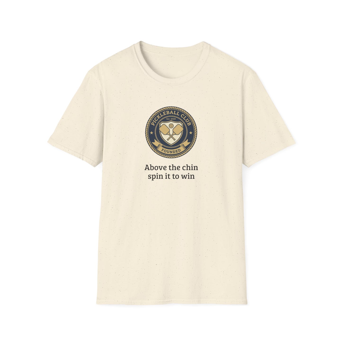 Pickleball Unisex Softstyle T-Shirt - 100% Cotton