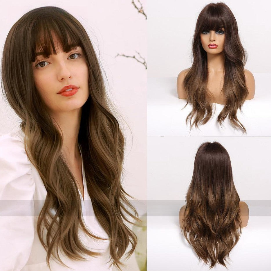 Women Long Curly Wig