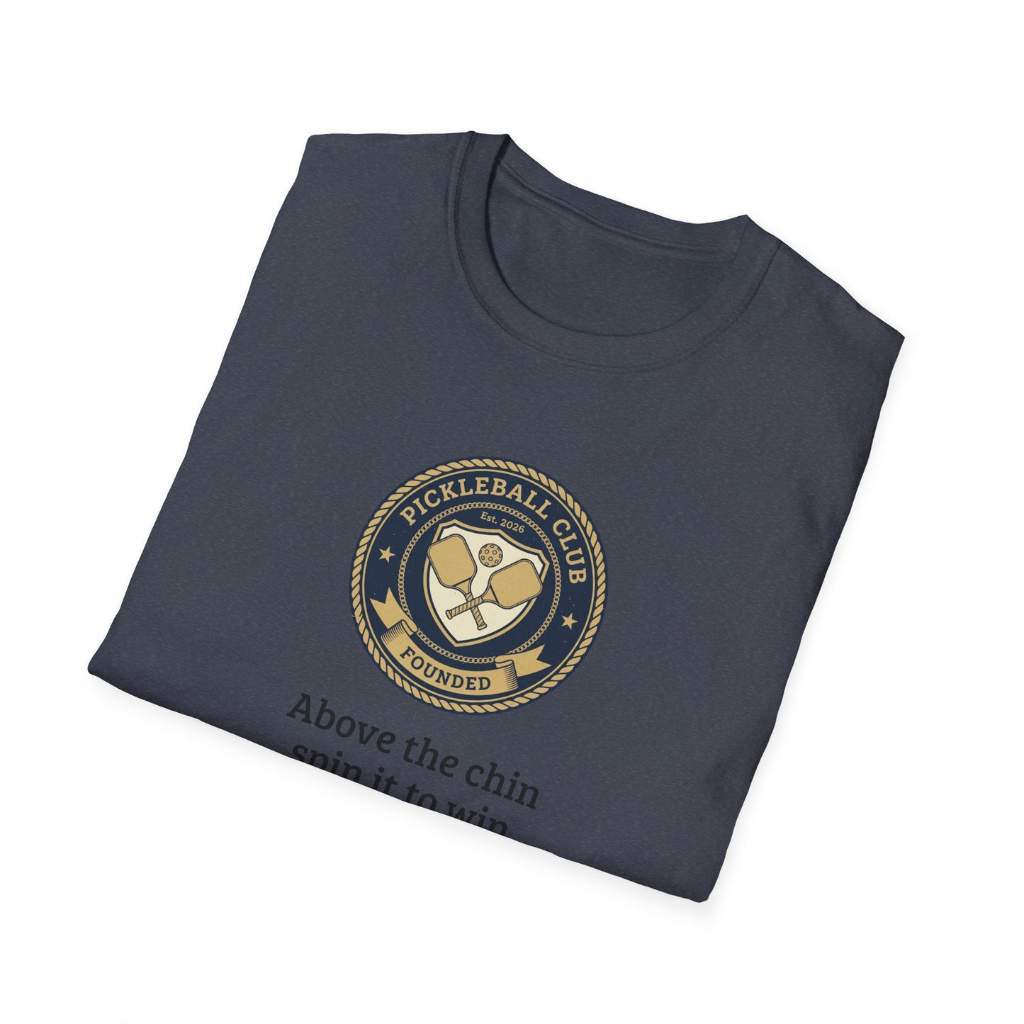 Pickleball Unisex Softstyle T-Shirt - 100% Cotton