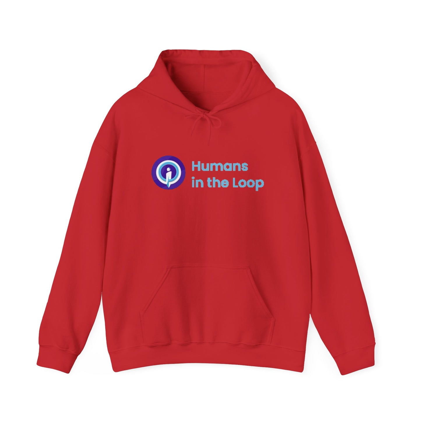 "Humans in the Loop" Heavy Blend Hoodie - Unisex