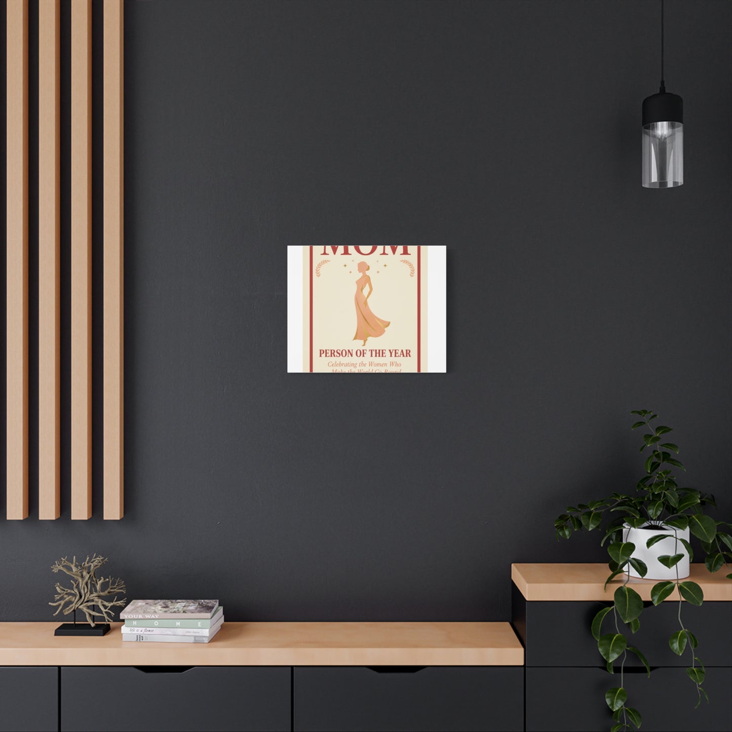 Mom: Person of the Year — Mother's Day Matte Canvas Wall Art
