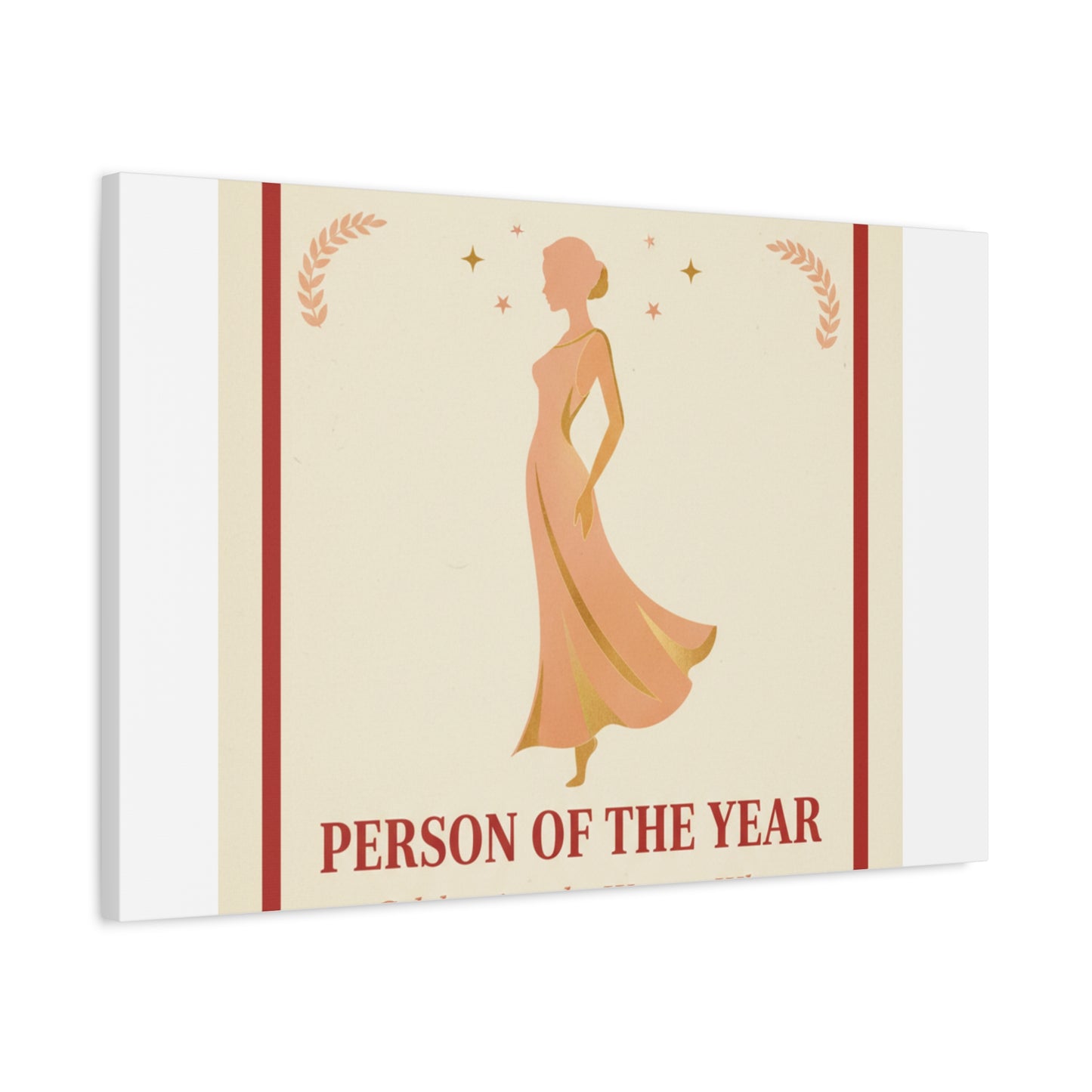 Mom: Person of the Year — Mother's Day Matte Canvas Wall Art
