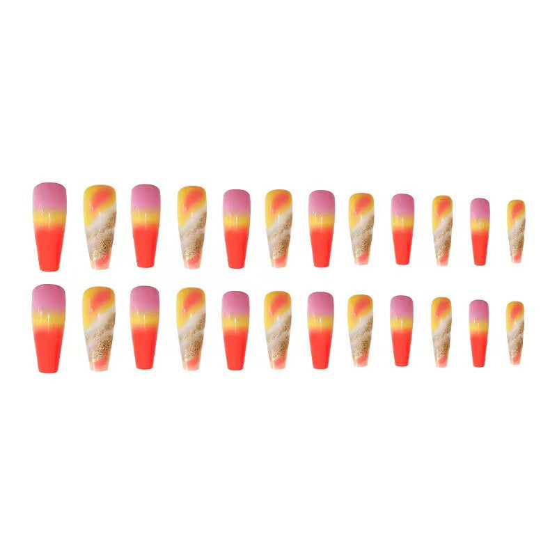 Rainbow Gradient Nail Stickers