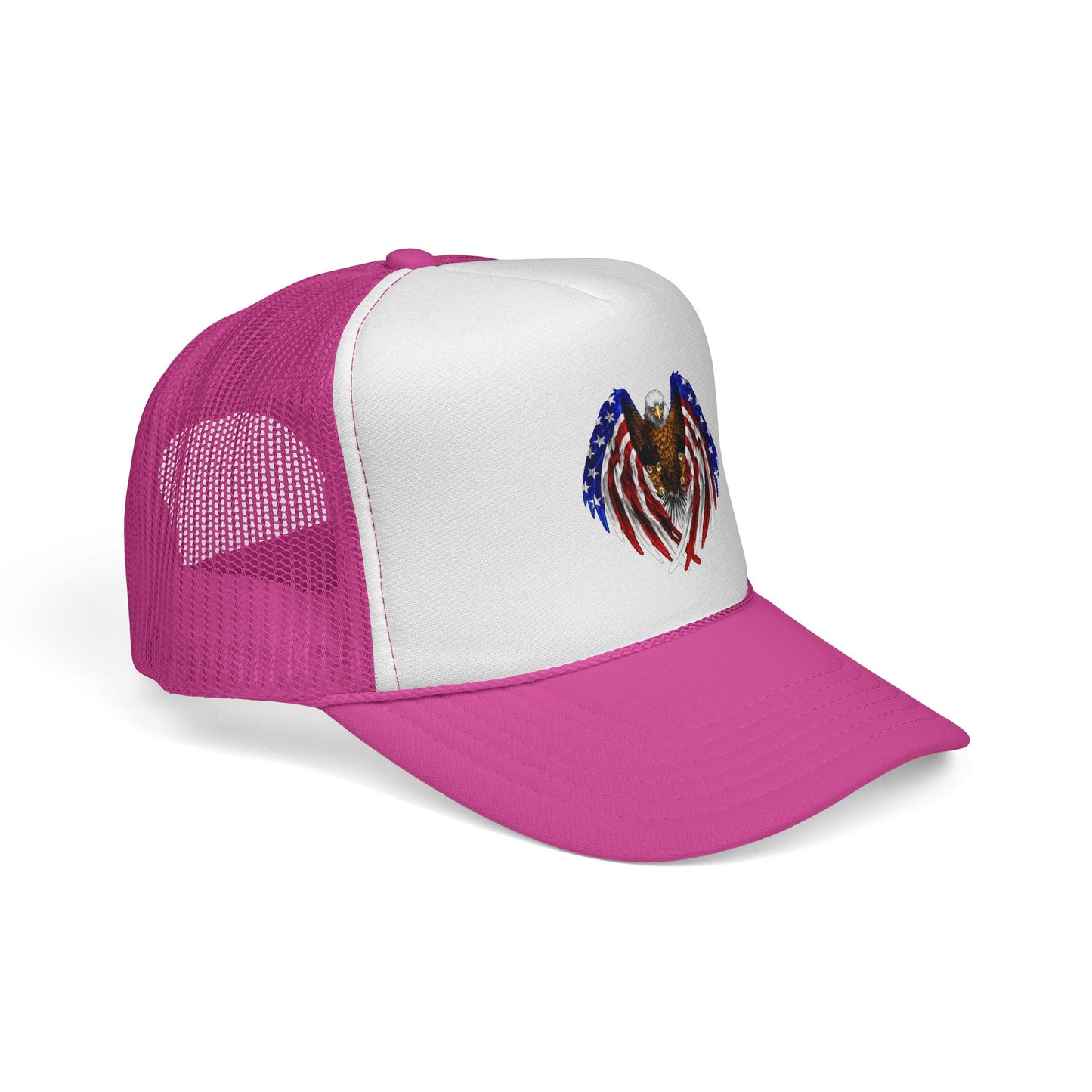 USA Flag Eagle Trucker Caps