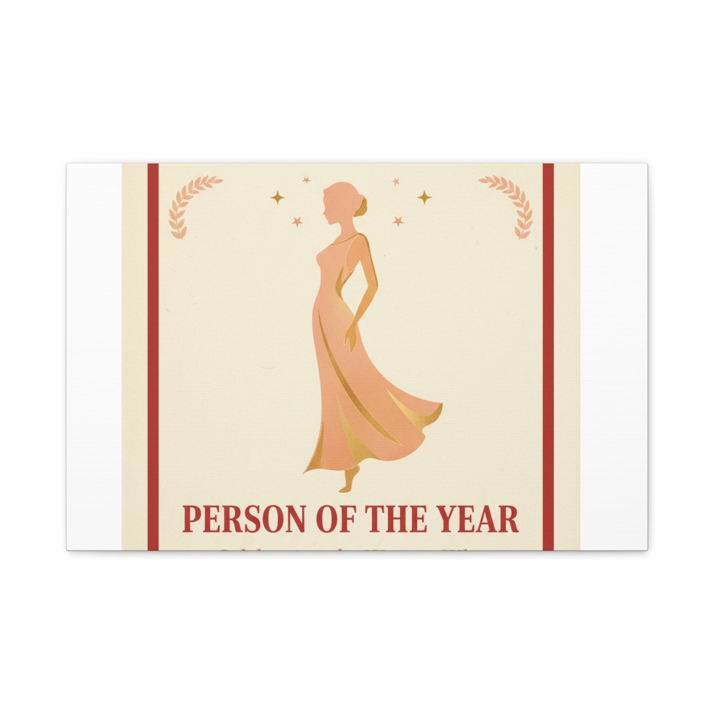 Mom: Person of the Year — Mother's Day Matte Canvas Wall Art