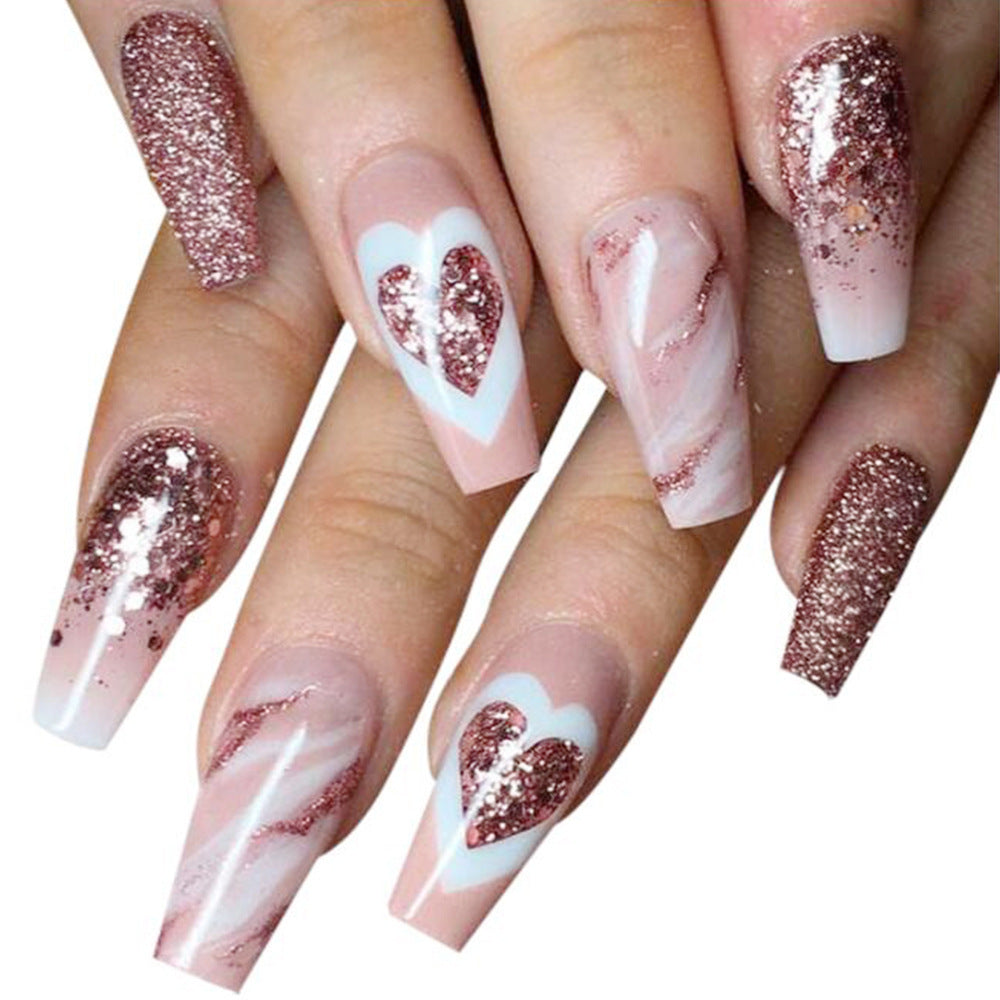 Blue Wearing Armor Nails