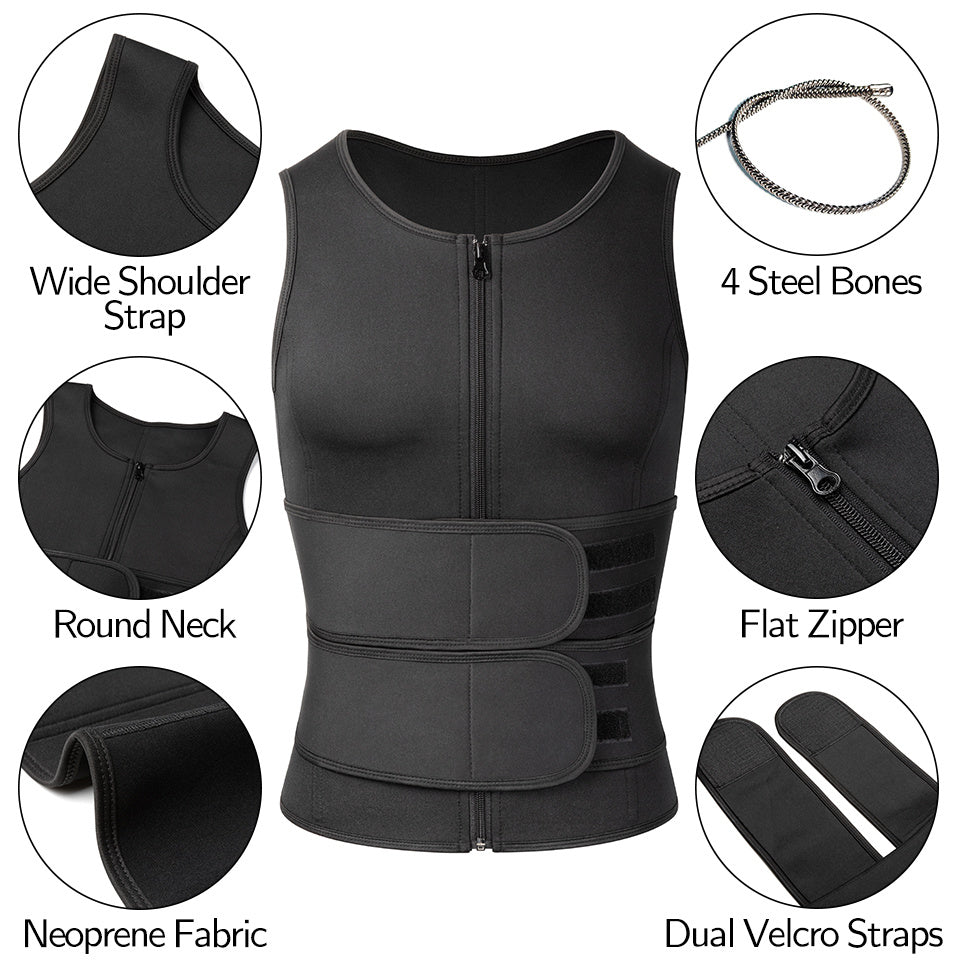 Men Sauna Vest For Weight Loss