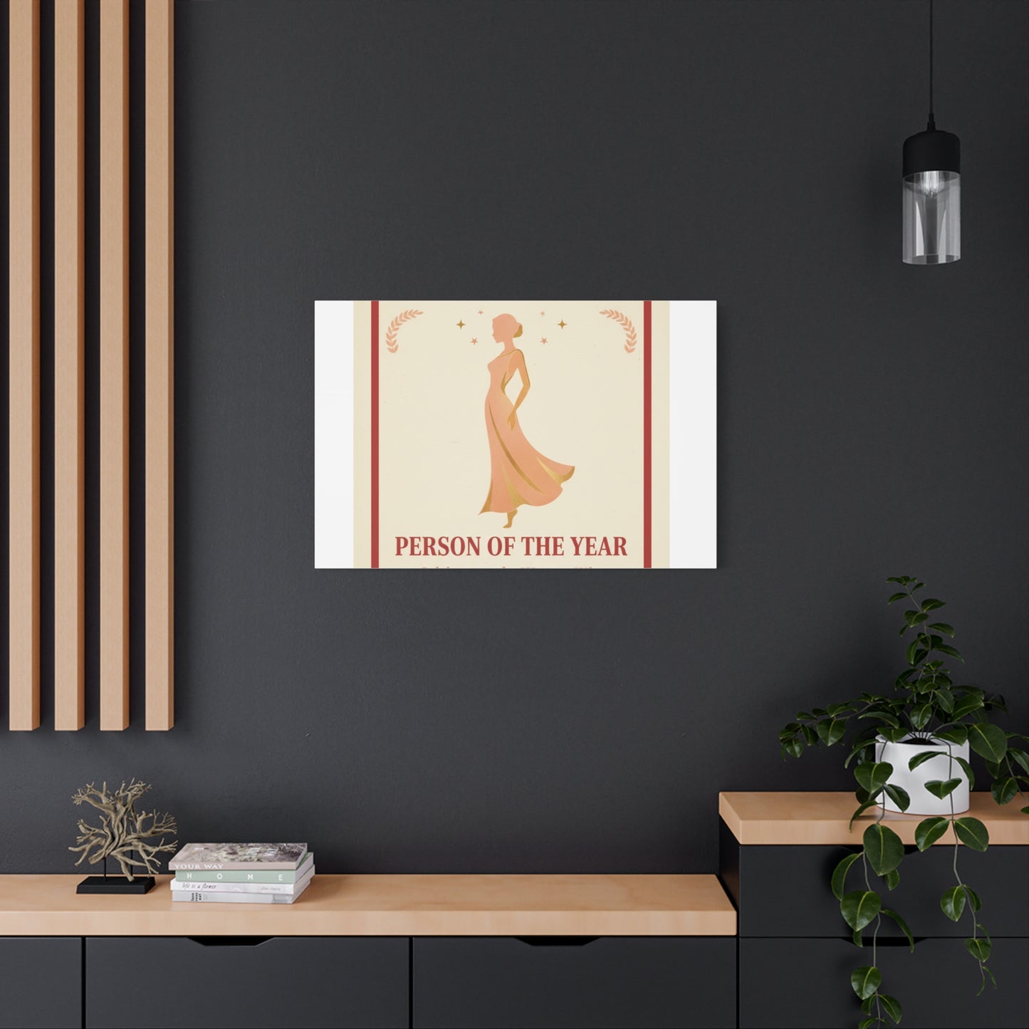 Mom: Person of the Year — Mother's Day Matte Canvas Wall Art