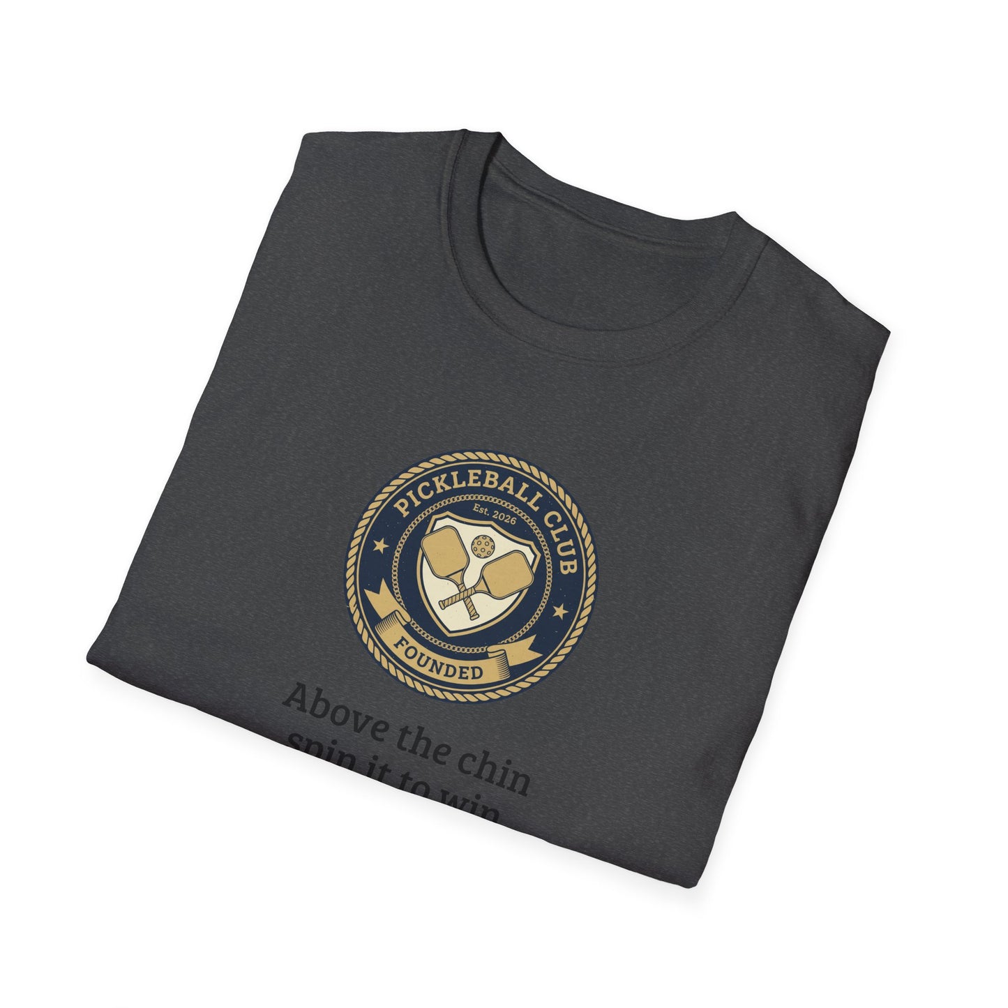 Pickleball Unisex Softstyle T-Shirt - 100% Cotton