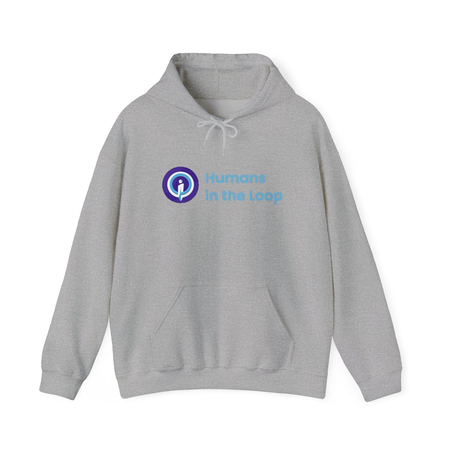"Humans in the Loop" Heavy Blend Hoodie - Unisex