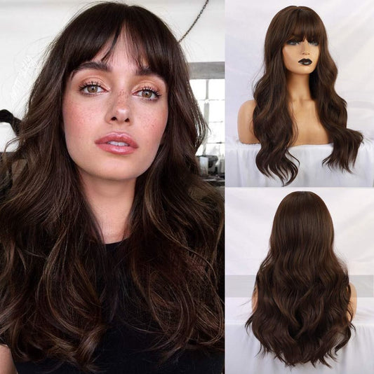 Women Long Curly Wig