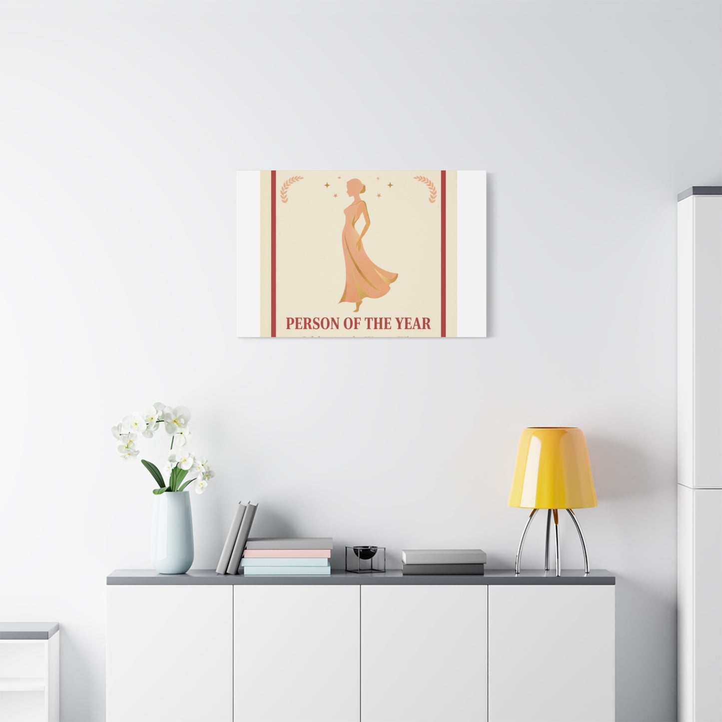 Mom: Person of the Year — Mother's Day Matte Canvas Wall Art