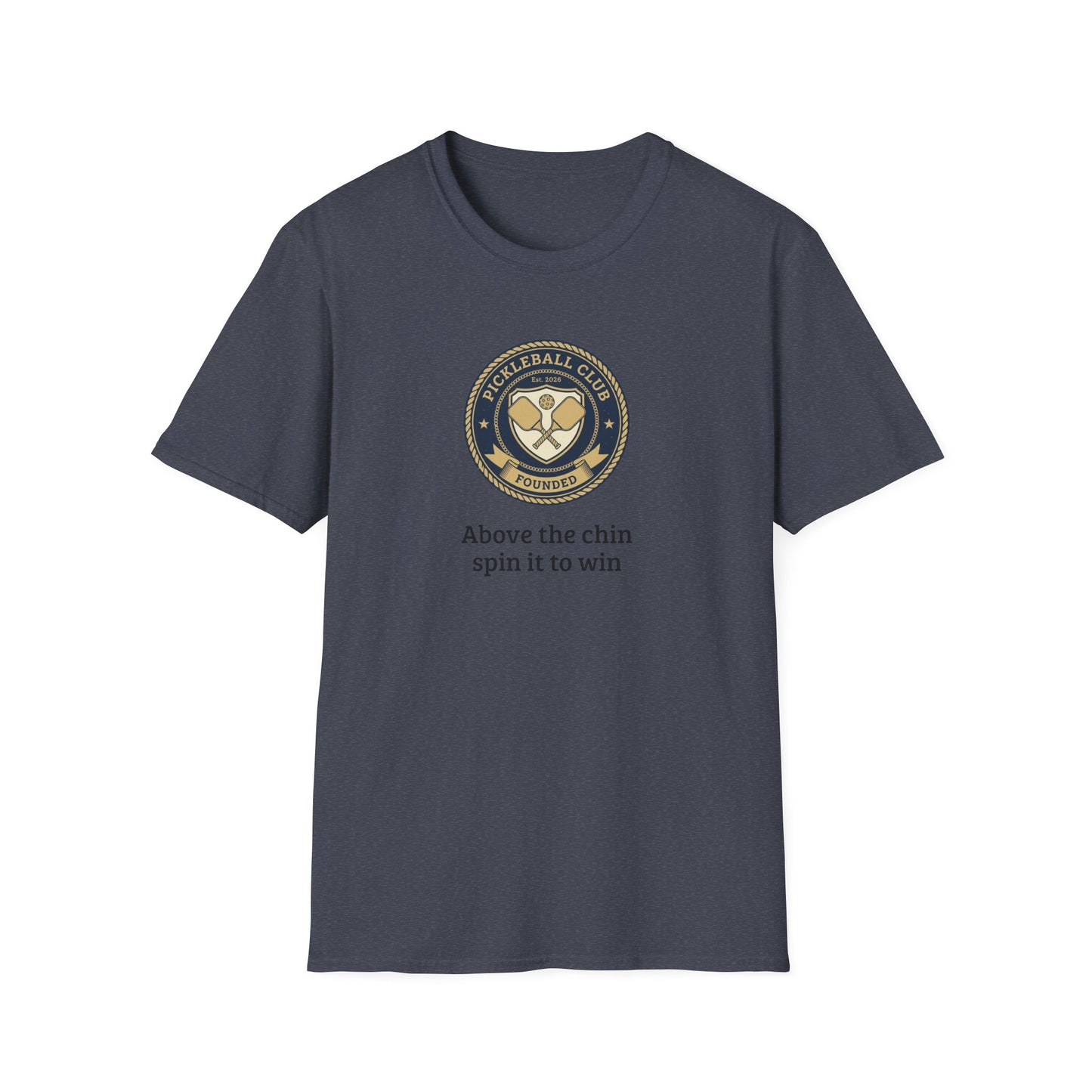 Pickleball Unisex Softstyle T-Shirt - 100% Cotton