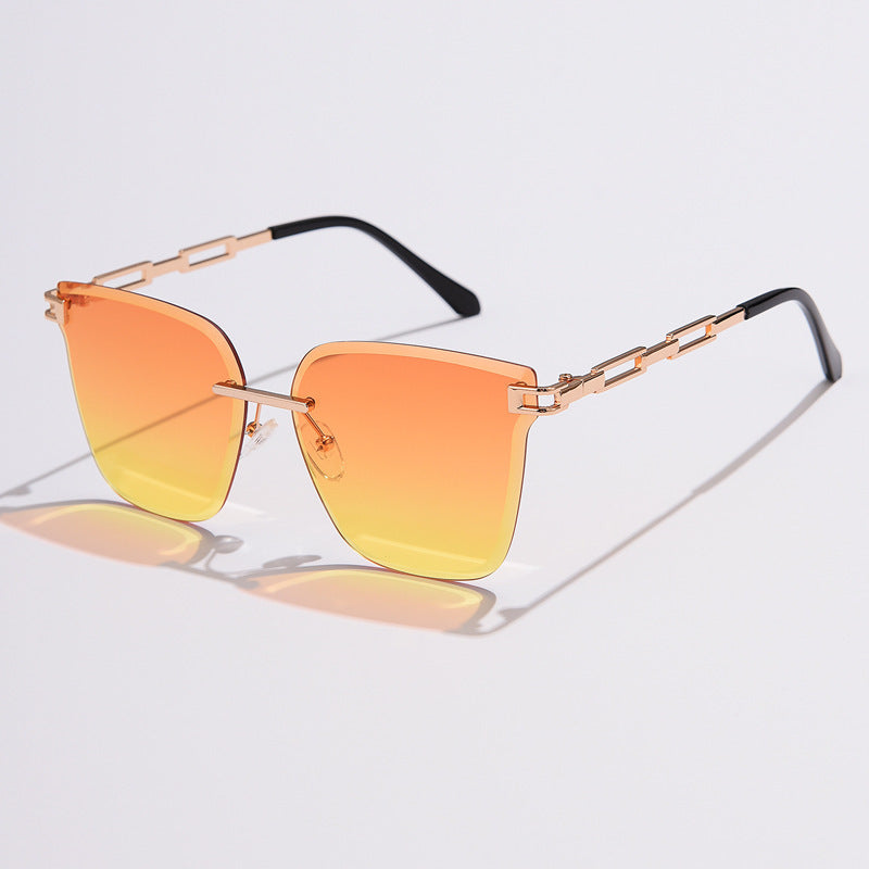 Frameless Trimming Sunglasses