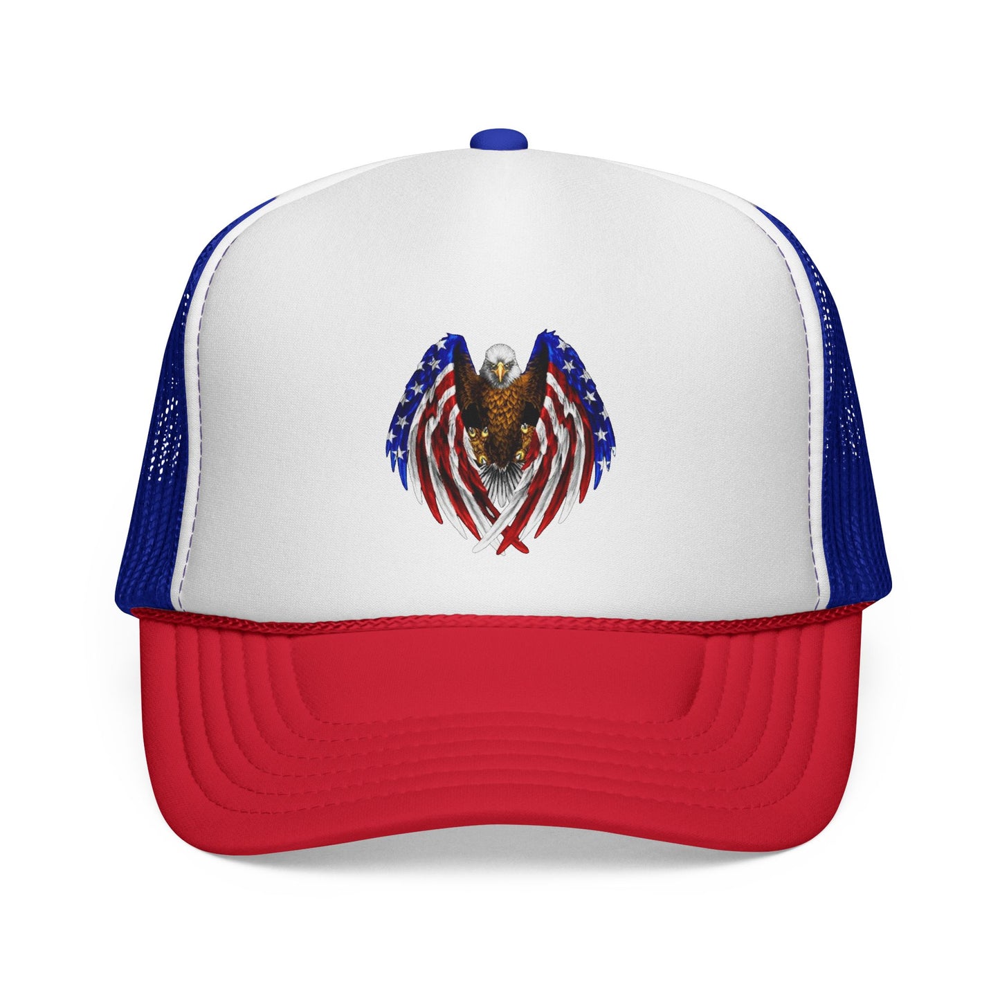 USA Flag Eagle Trucker Caps