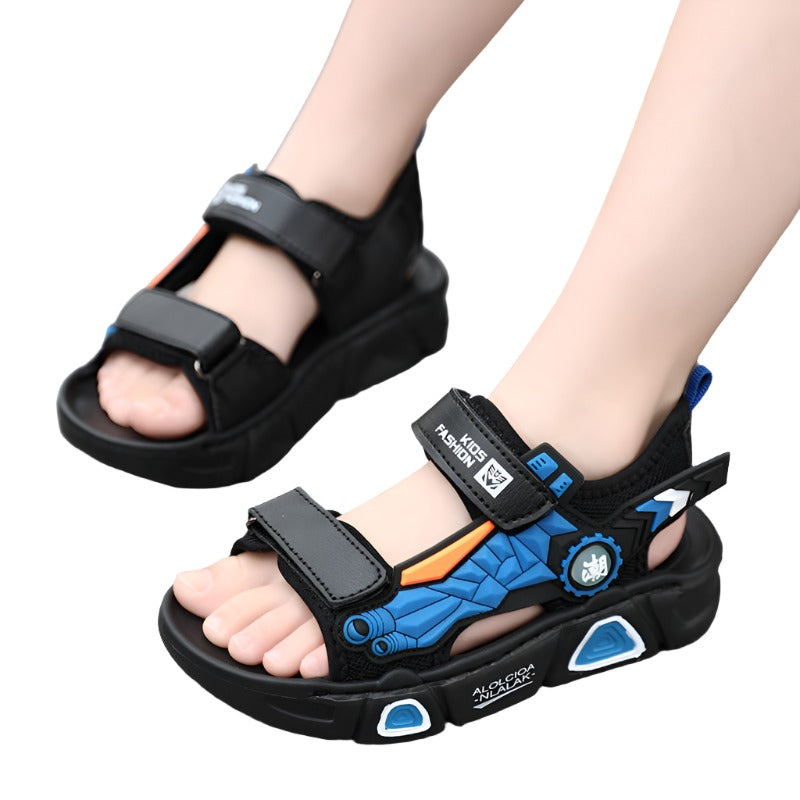 Boys Beach Velcro Soft Sole Sandals