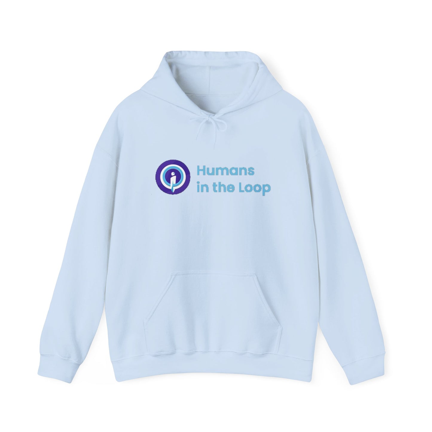 "Humans in the Loop" Heavy Blend Hoodie - Unisex