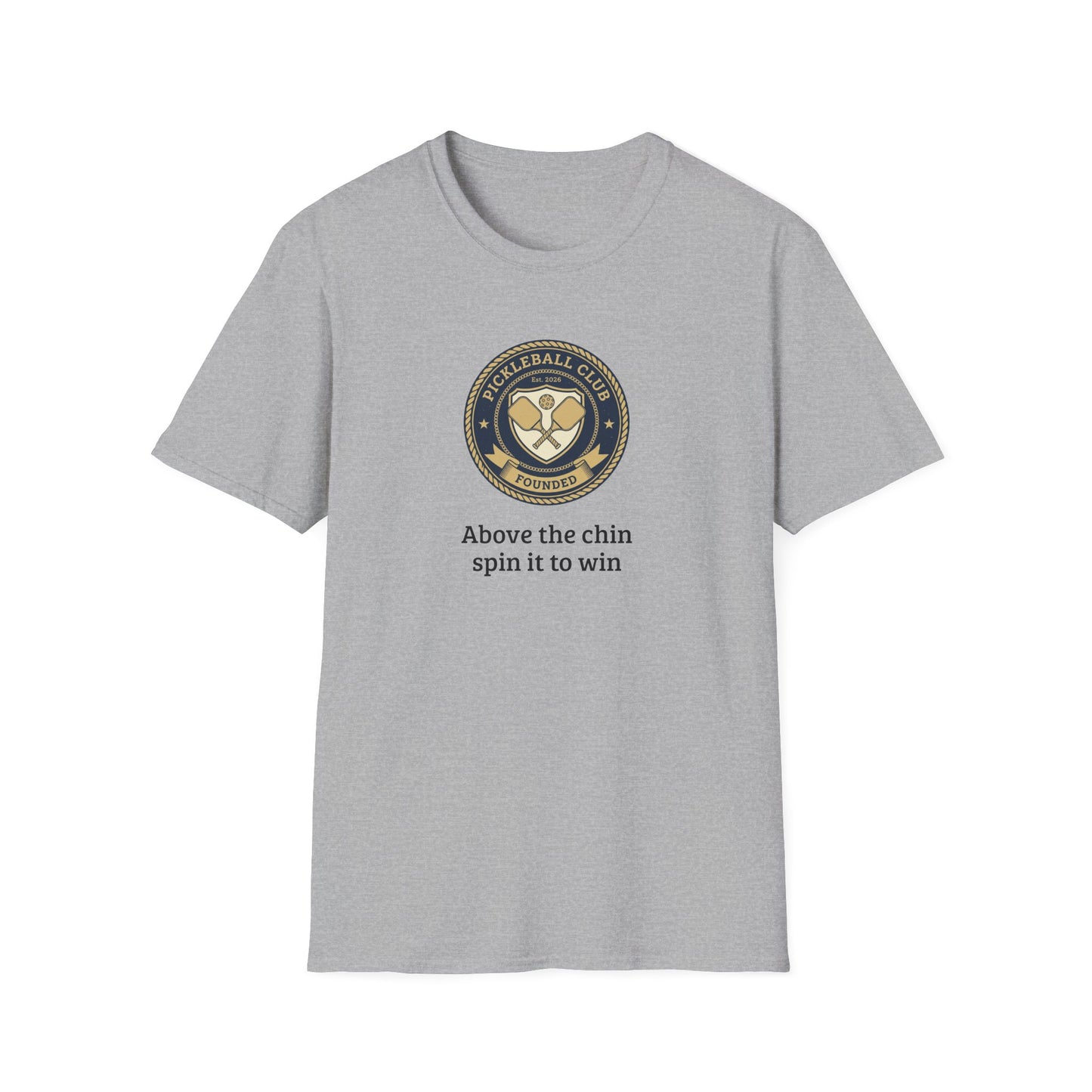 Pickleball Unisex Softstyle T-Shirt - 100% Cotton