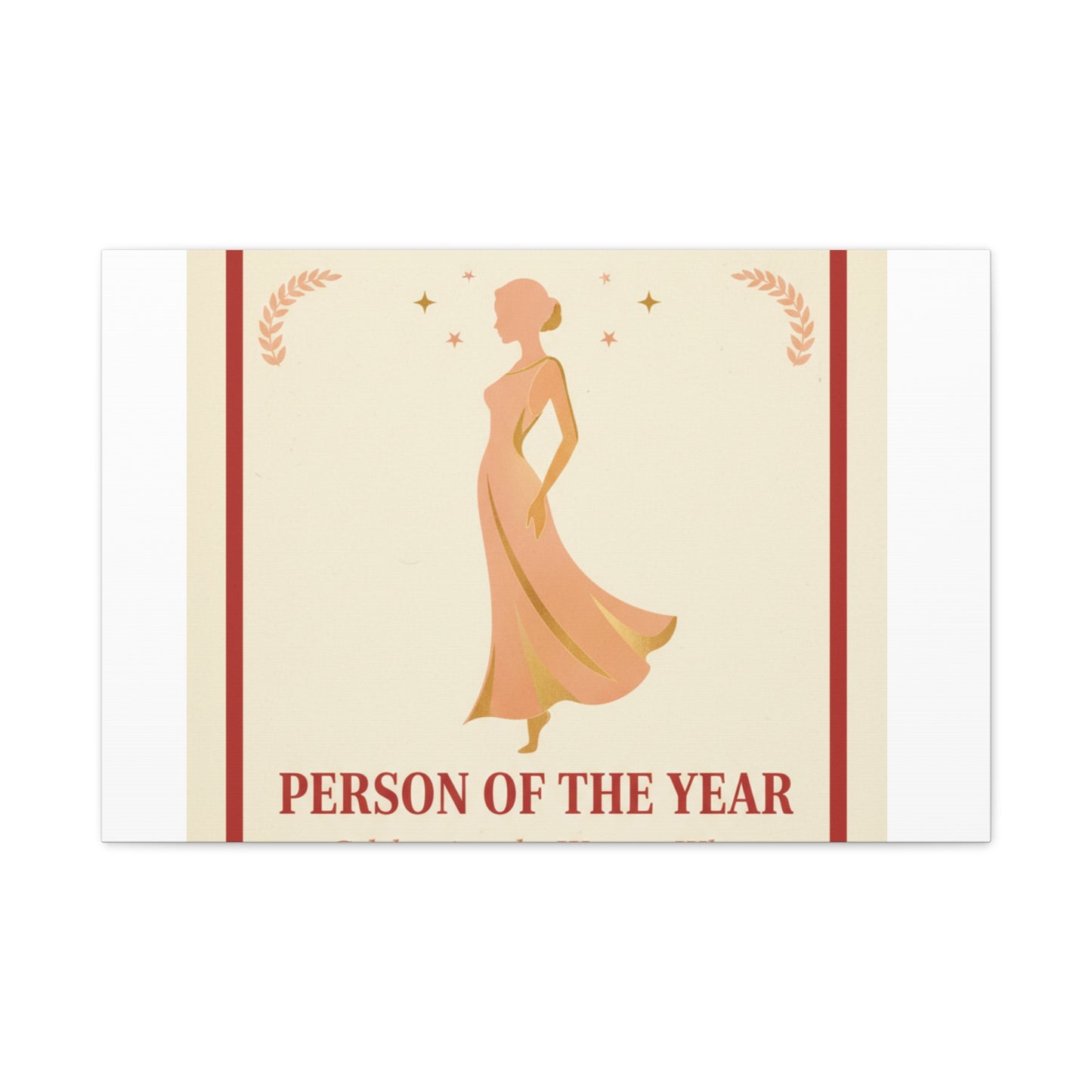 Mom: Person of the Year — Mother's Day Matte Canvas Wall Art