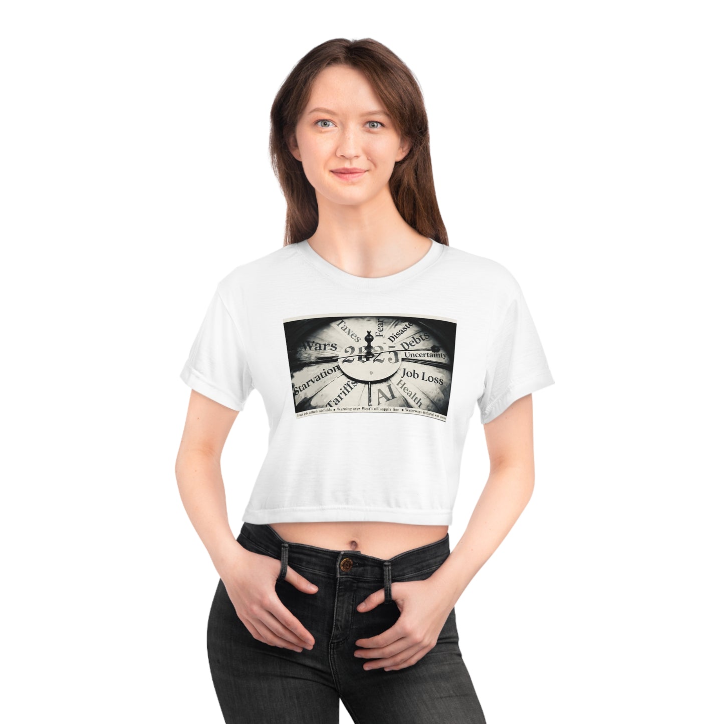 Futerrific Crop Tee (AOP)