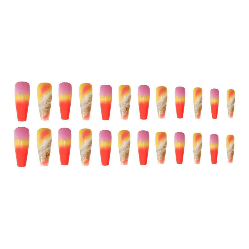 Rainbow Gradient Nail Stickers