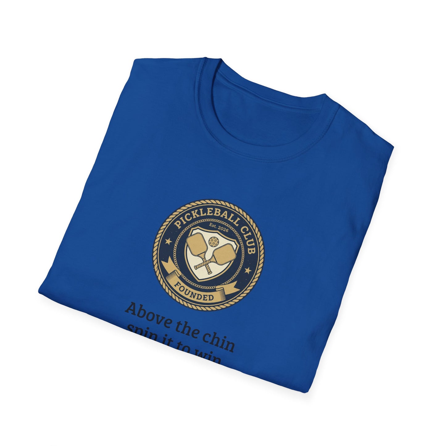 Pickleball Unisex Softstyle T-Shirt - 100% Cotton