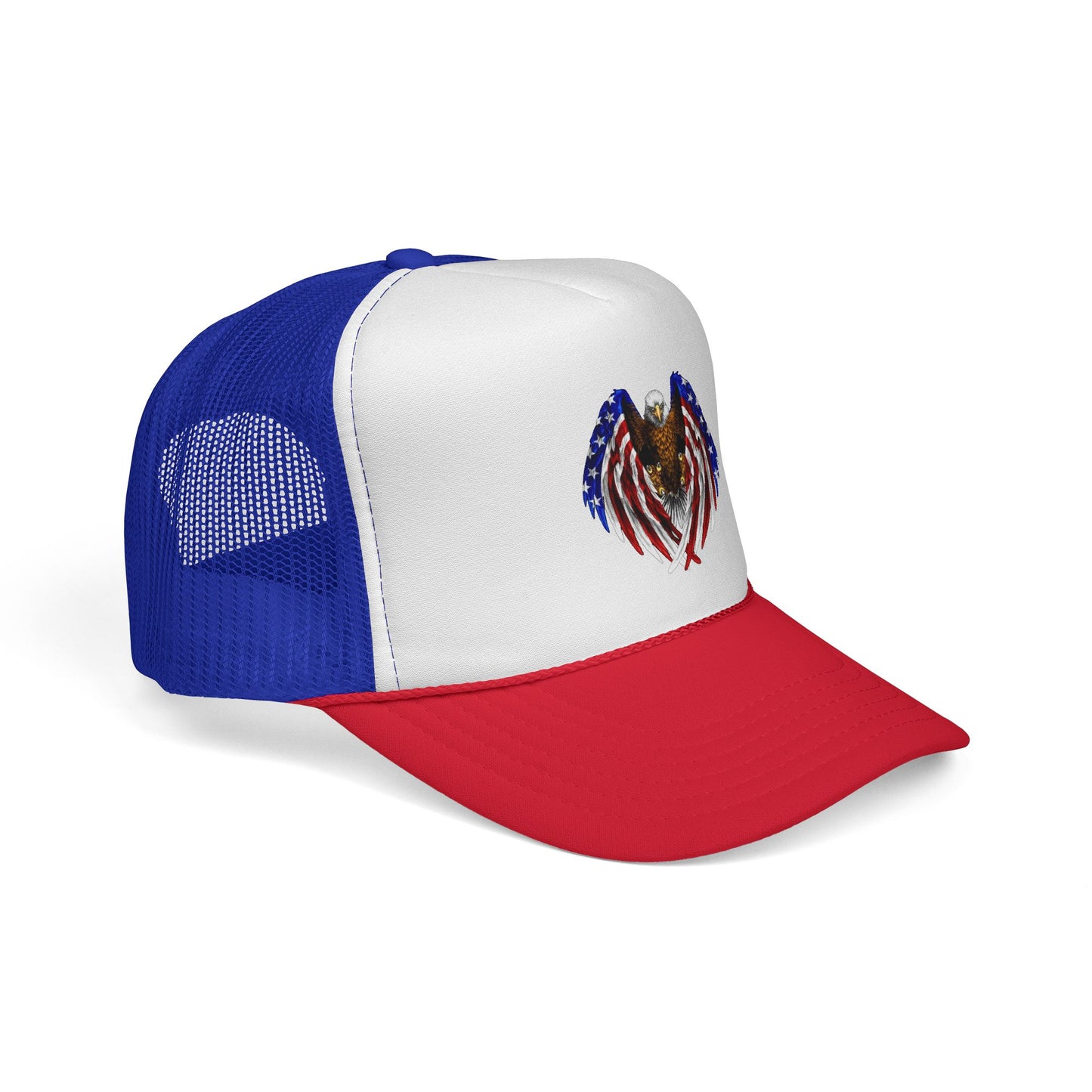 USA Flag Eagle Trucker Caps