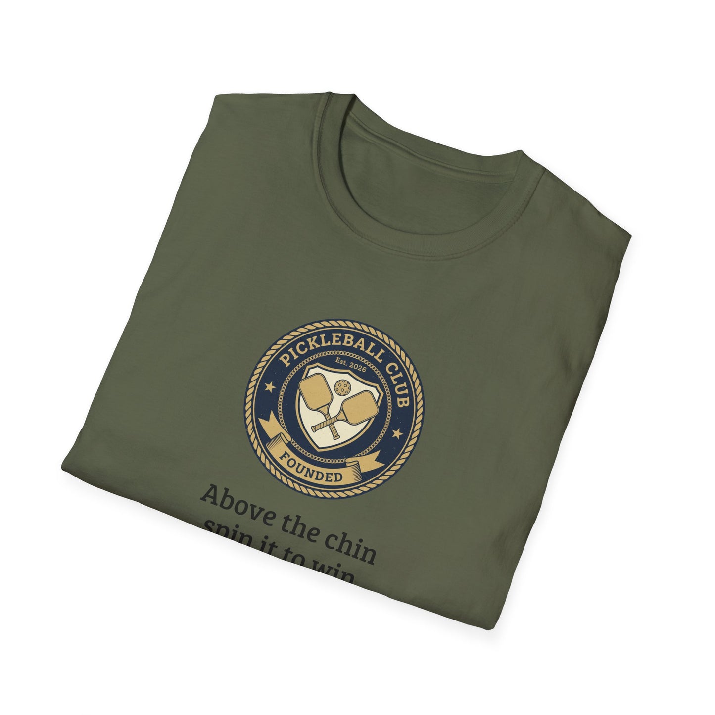 Pickleball Unisex Softstyle T-Shirt - 100% Cotton