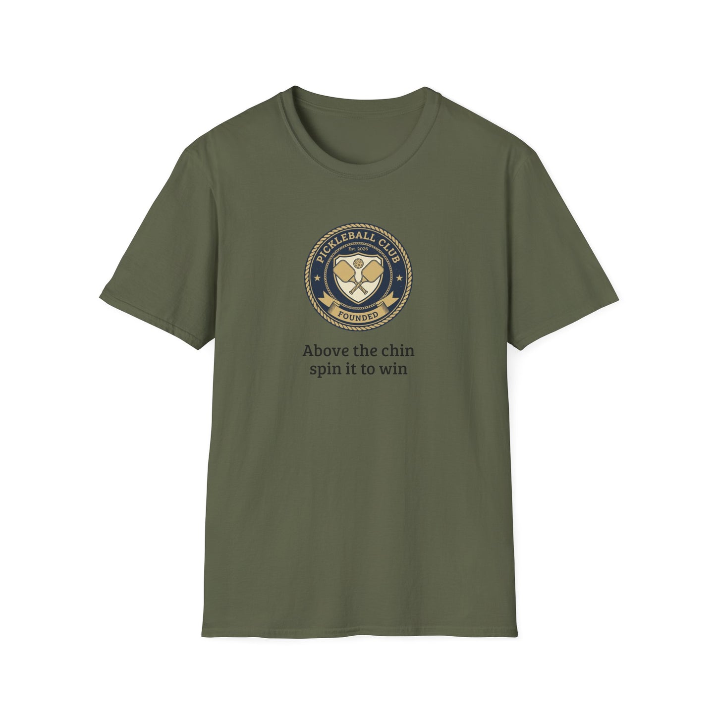 Pickleball Unisex Softstyle T-Shirt - 100% Cotton
