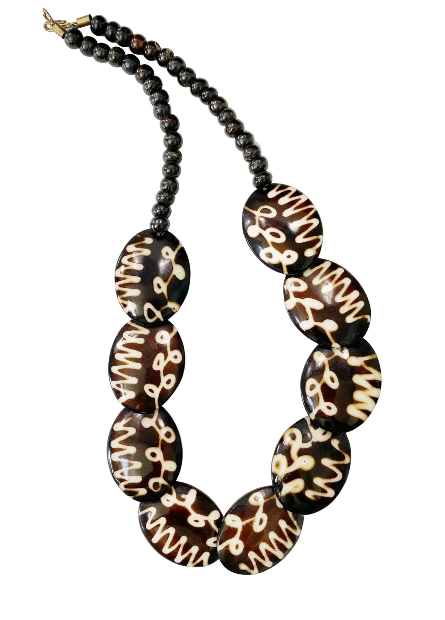  African-inspired infinity necklace--TTP