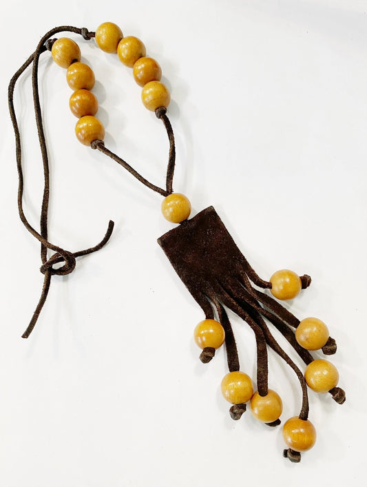 African Leather Lariat - TTP