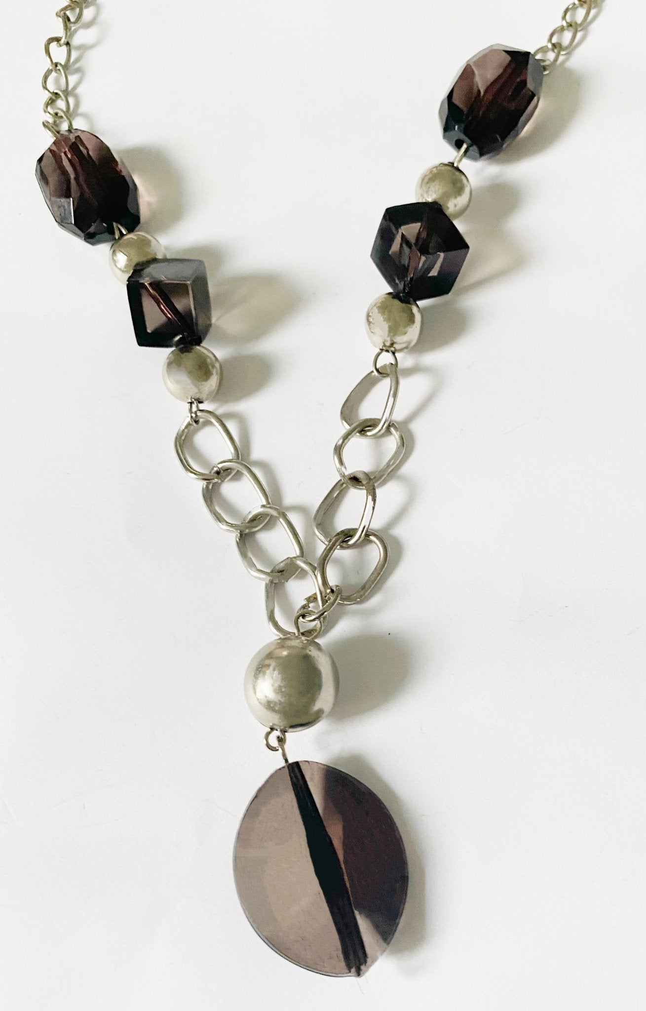 Black Beaded Necklace - TTP