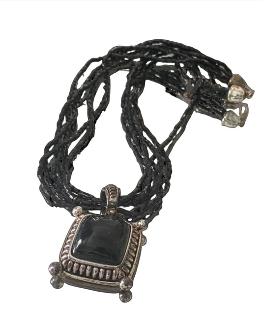 Black Onyx Vintage Necklace - TTP
